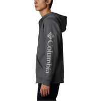 Columbia camiseta montaña manga larga hombre M Columbia  Logo Fleece FZ vista detalle