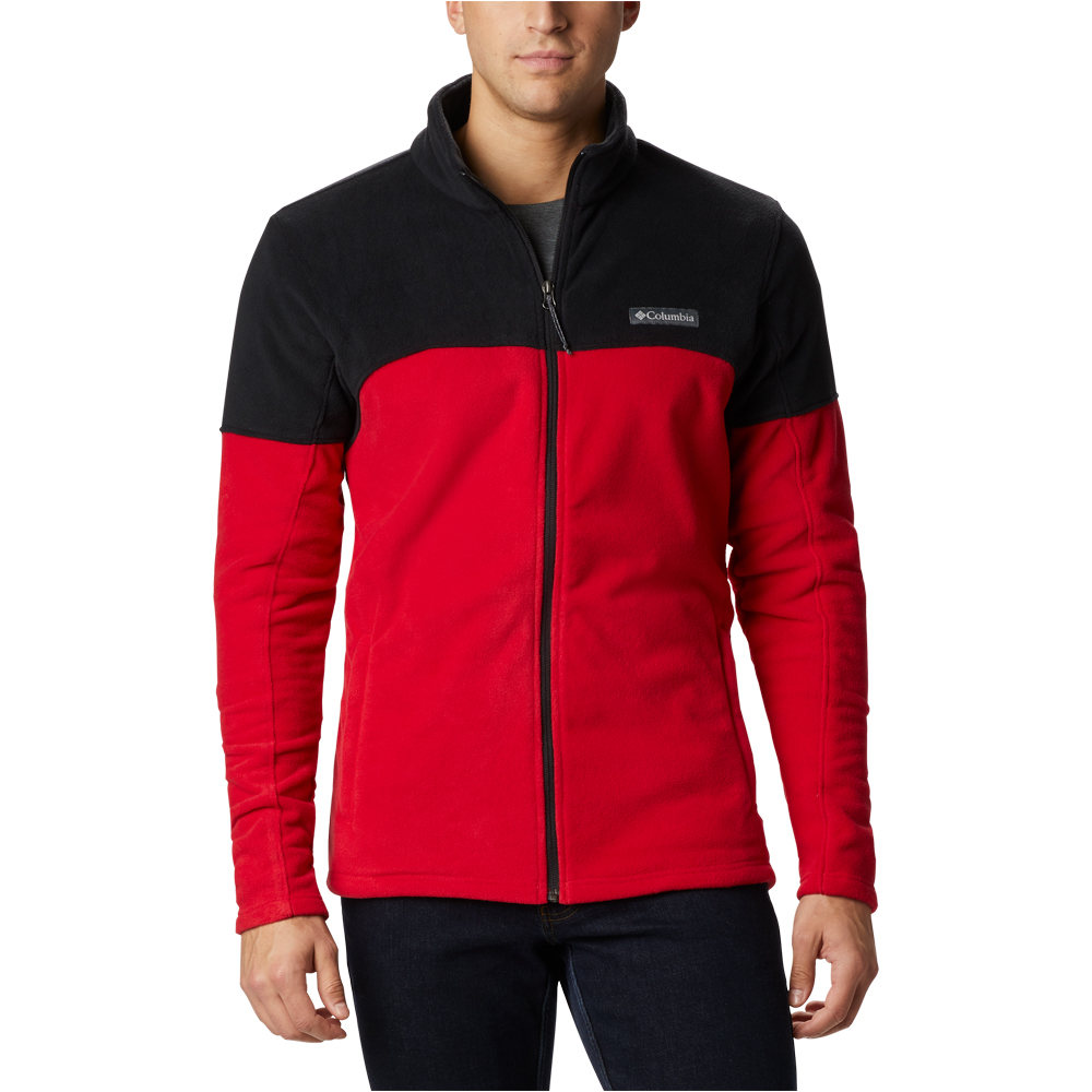 Columbia forro polar hombre Basin Trail  III Full Zip vista detalle