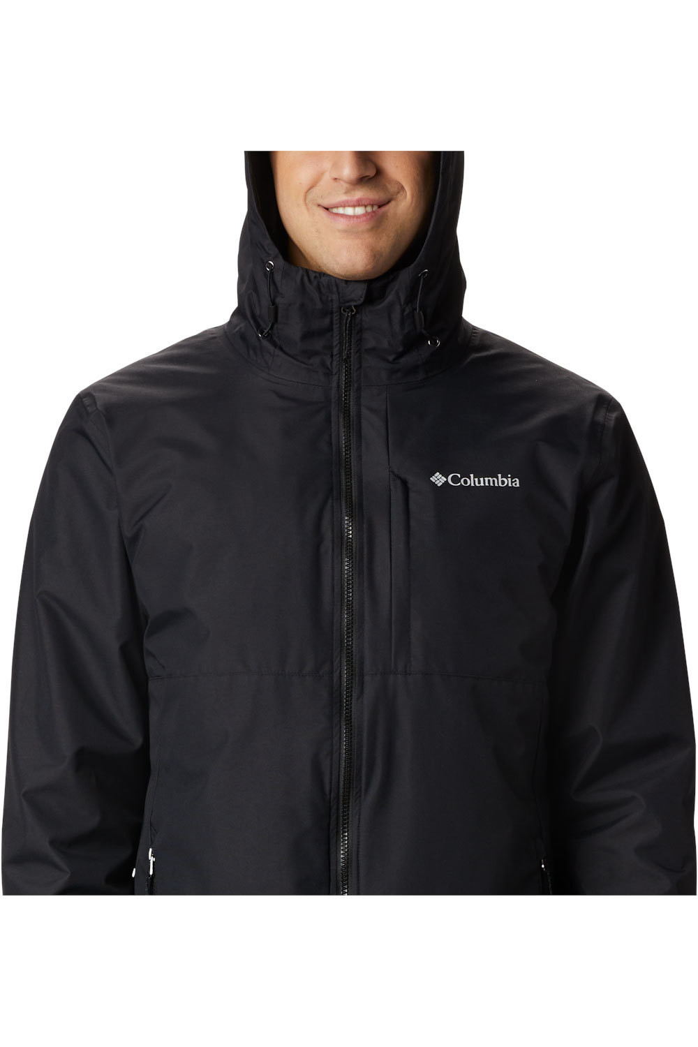Columbia chaqueta impermeable insulada hombre Ridge Gates  Interchange Jacket vista frontal
