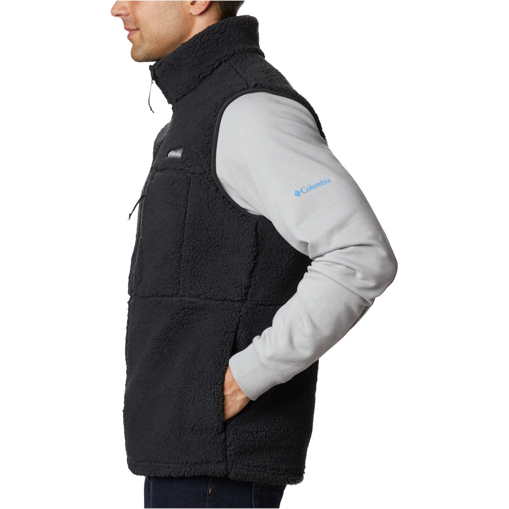 Columbia chaleco polar hombre Mountainside  Vest vista detalle