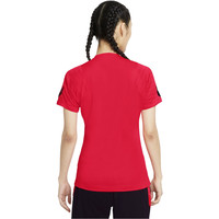 Nike camisetas fútbol manga corta W NK DRY STRIKE21 TOP SS RO vista trasera