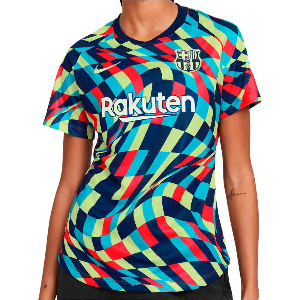 Nike camiseta de fútbol oficiales BARCELONA 21 W TOP SS PM 04