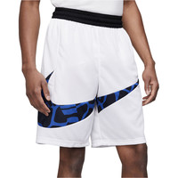 Nike pantalón baloncesto M DRI FIT HBR 2.0 SHORT BLAZ vista frontal