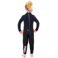 Jobe Neopreno Largo HEAVY DUTY FULLSUIT 5/3MM YOUTH vista trasera