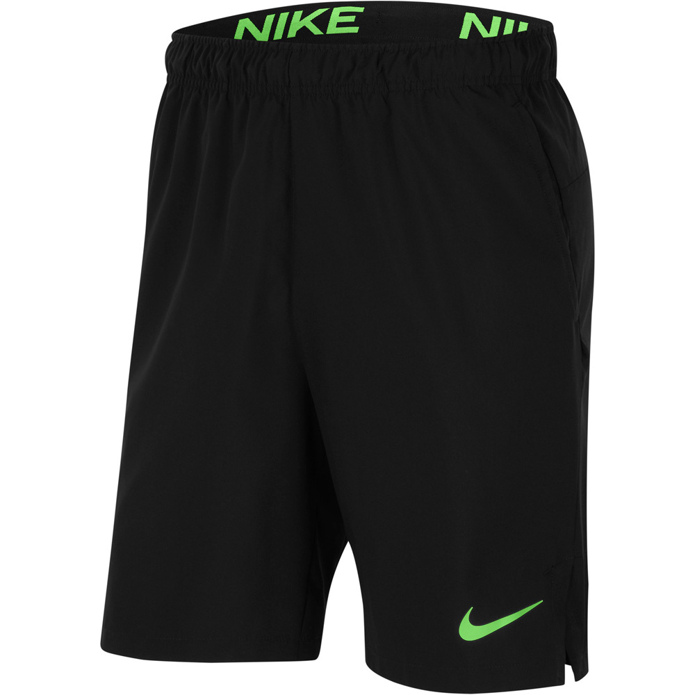 Nike pantalón corto fitness hombre M NK FLX SHORT WOVEN 3.0 vista frontal