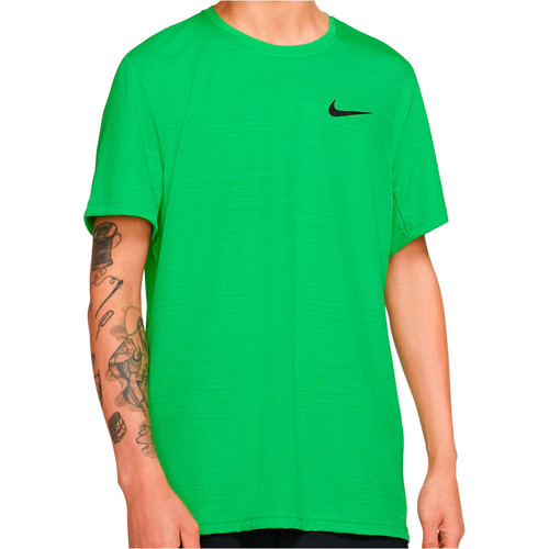 M Nk Dry Superset Ss verde camisetas fitness hombre | Forum Sport