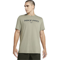 Nike camiseta fitness hombre M NK DB TEE NIKE PRO vista frontal