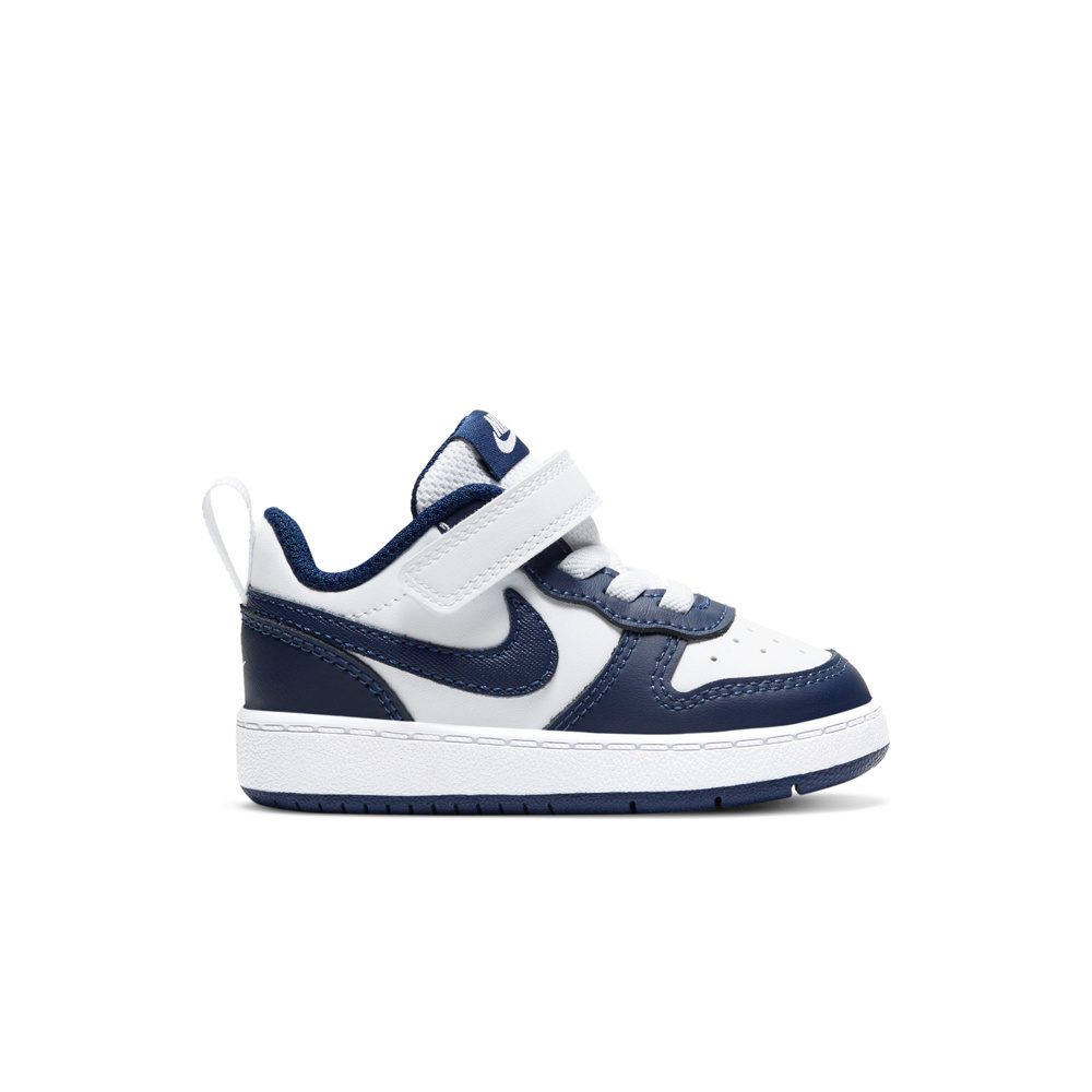 Nike zapatilla multideporte bebe NIKE COURT BOROUGH LOW 2 (TDV) lateral exterior