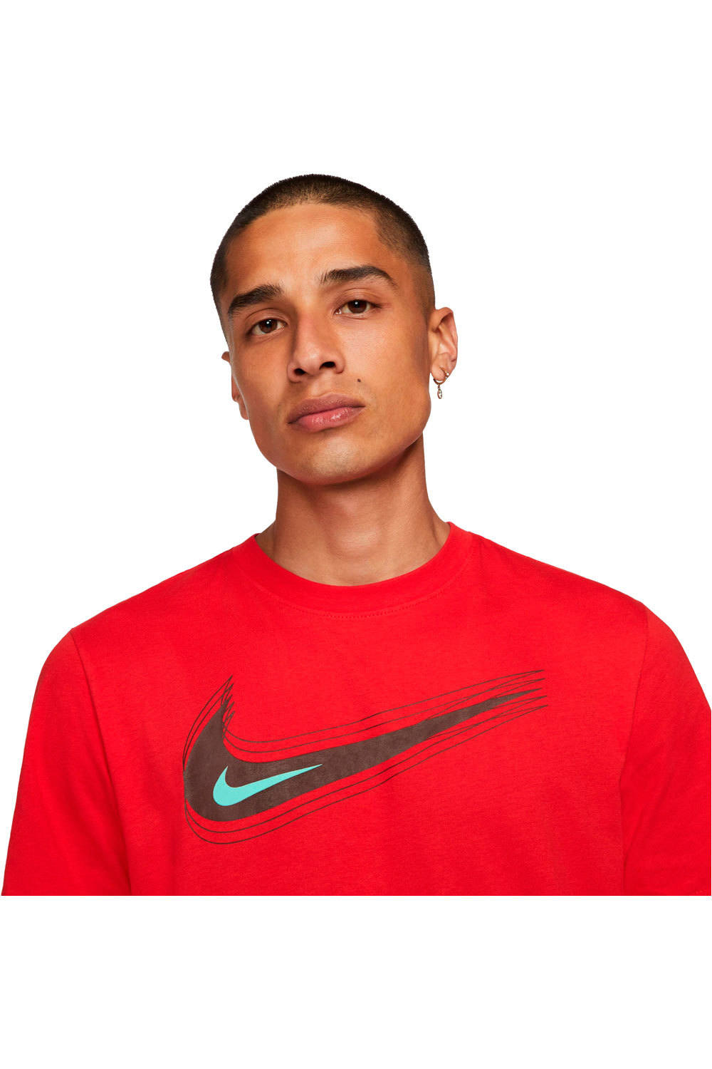 Nike camiseta manga corta hombre M NSW TEE SWOOSH 12 MONTH vista detalle