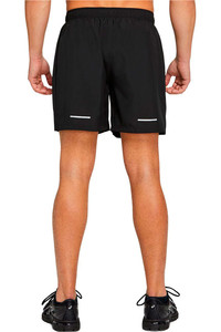 Asics pantaloneta técnica hombre ICON 7IN SHORT vista trasera