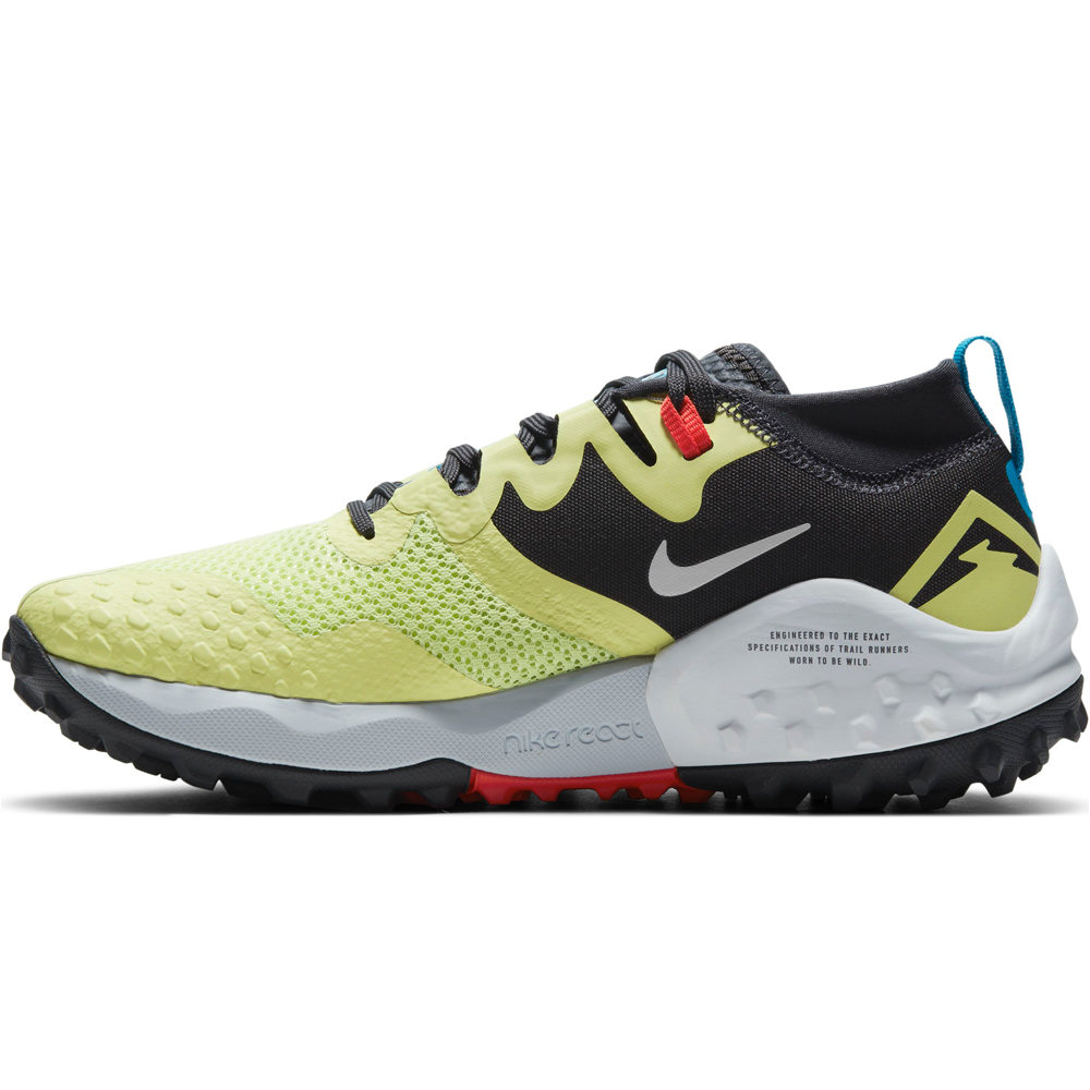 Nike zapatillas trail mujer WMNS NIKE WILDHORSE 7 lateral interior