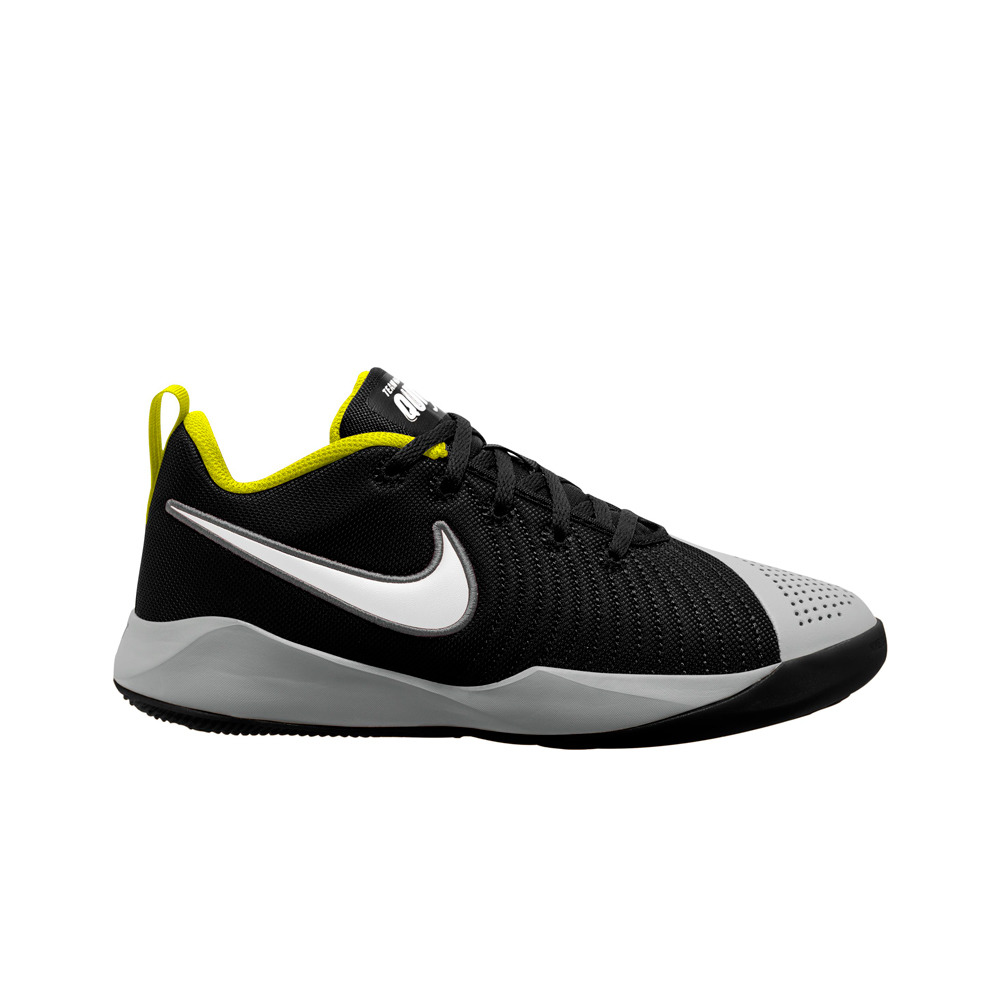 Nike zapatilla baloncesto niños TEAM HUSTLE QUICK 2 (GS) lateral exterior