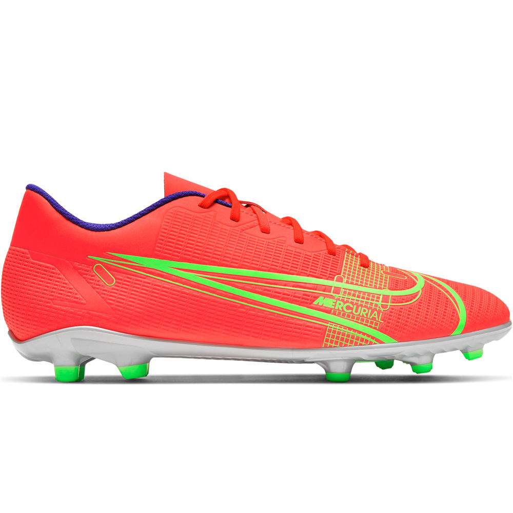 Nike botas de futbol cesped artificial MERCURIAL VAPOR 14 CLUB FG/MG lateral exterior