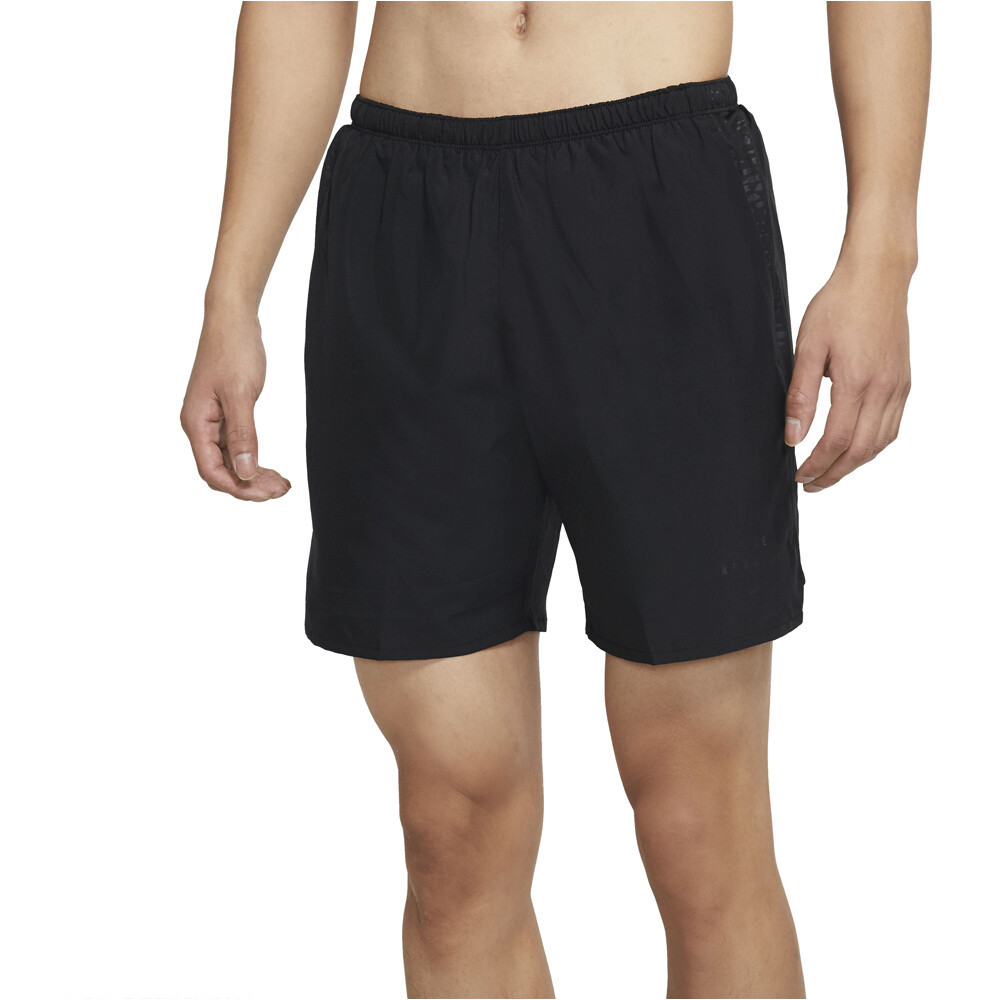 Nike pantaloneta técnica hombre M NK RN DVN CHLGR SHRT 7 BF GX vista frontal