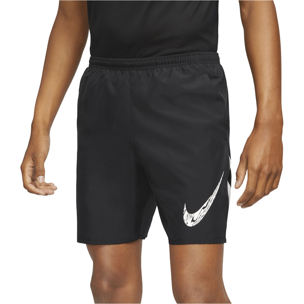 Nike pantaloneta técnica hombre M NK RUN SHORT 7IN BF WR GX vista frontal