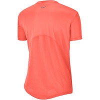 Nike camiseta entrenamiento manga corta mujer W NK MILER TOP SS vista trasera