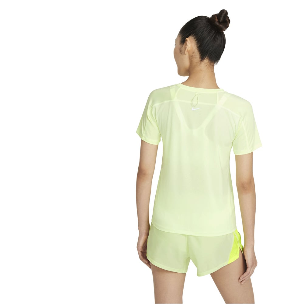 Nike camiseta entrenamiento manga corta mujer W NK RUN DVN MILER TOP SS vista trasera