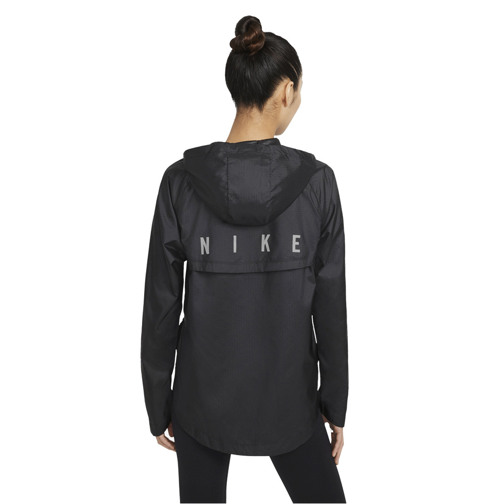 Nike CHAQUETA RUNNING MUJER W NK RUN DVN ESSNTL JACKET vista trasera