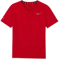 Nike camiseta entrenamiento manga corta niño DF SS MILER TOP vista frontal