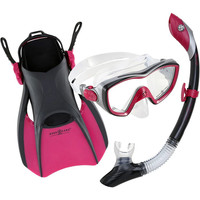 Aqualung kit gafastubo y aletas snorkel SET BONITA vista frontal