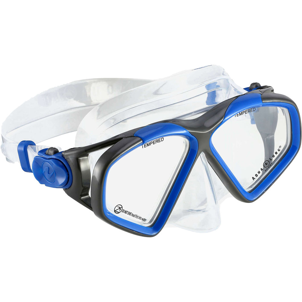 Aqualung kit gafastubo y aletas snorkel SET TROOPER 01