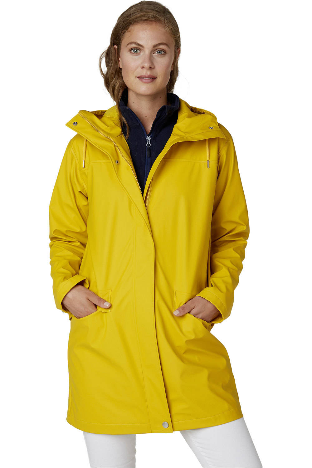 Moss rain chaqueta impermeable mujer Amarillo (M)