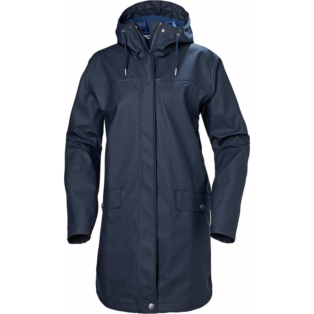 Moss chaqueta impermeable mujer Marino (L)