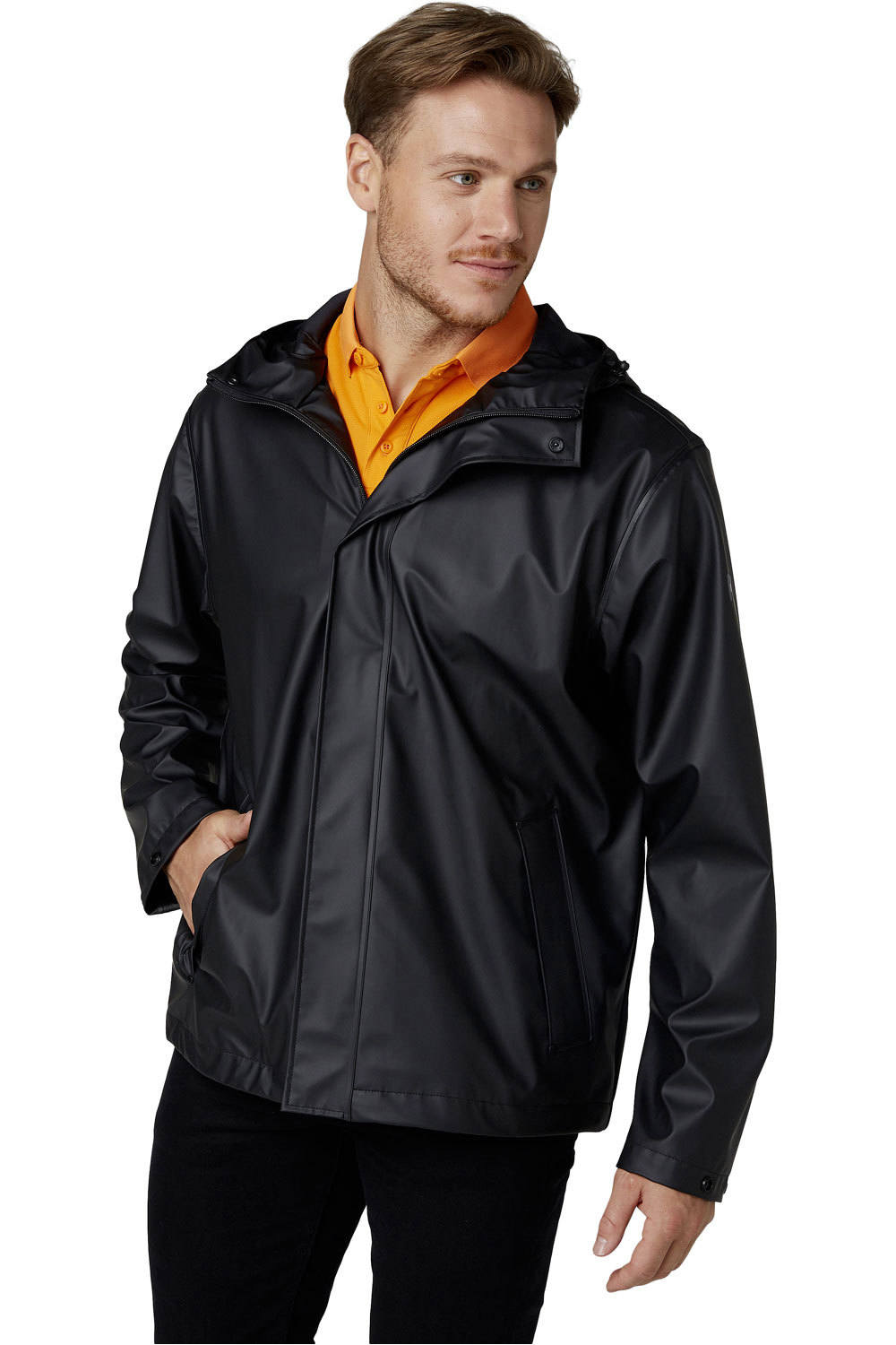 Moss chubasquero hombre Negro (XL)