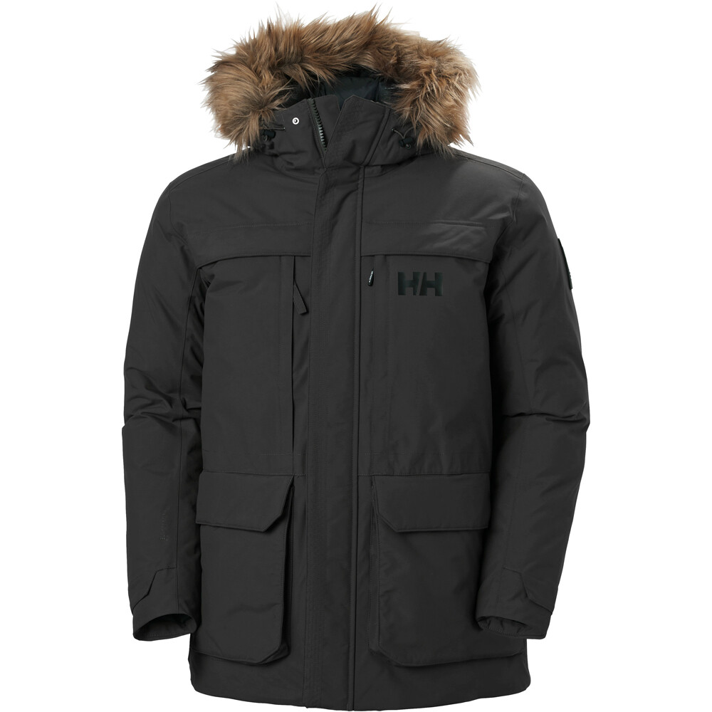 Nordsjo chaqueta impermeable insulada hombre Negro (M)
