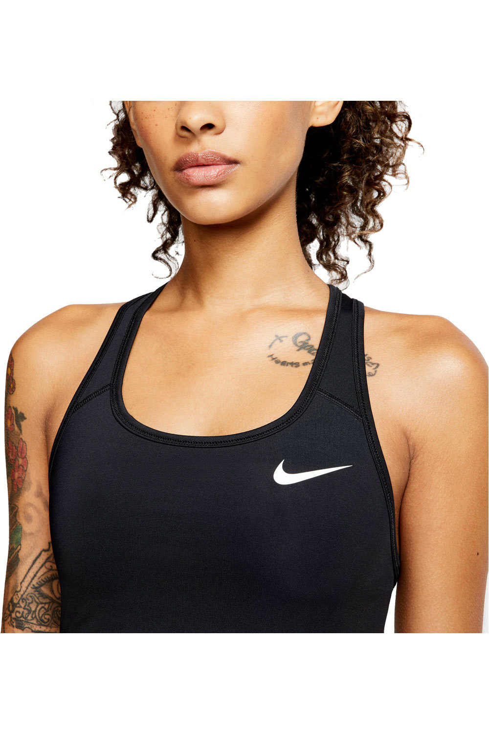 Nike sujetadores deportivos W NK DF SWSH BAND NONPDED BRA vista detalle