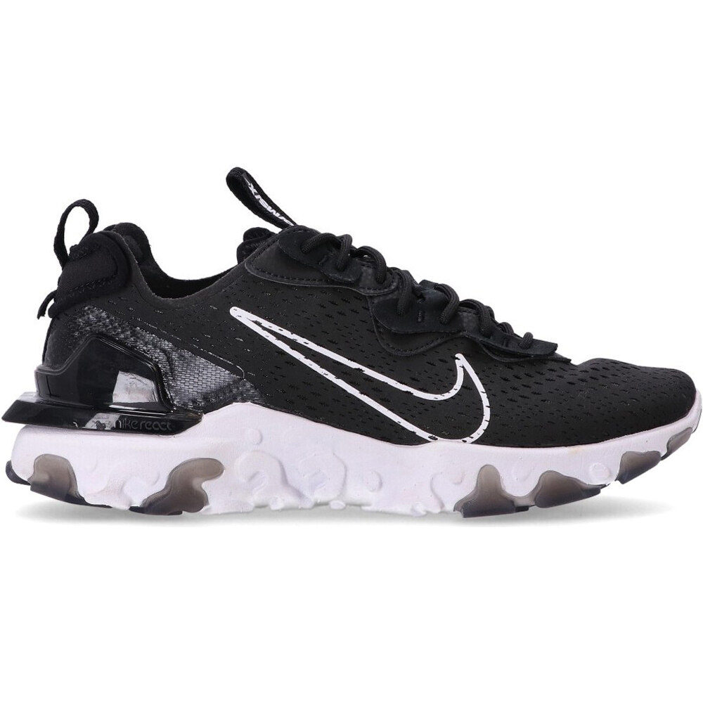 React vision zapatilla moda hombre Negro (43)
