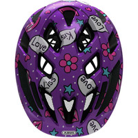 Abus casco bicicleta niño SMOOTY 2.0 PURPLE KISSES 02