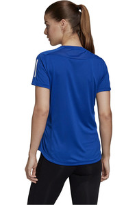 adidas camiseta entrenamiento manga corta mujer OWN THE RUN TEE vista trasera