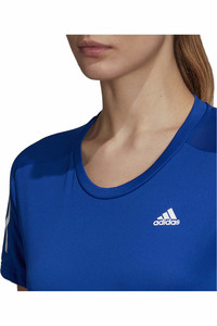 adidas camiseta entrenamiento manga corta mujer OWN THE RUN TEE vista detalle