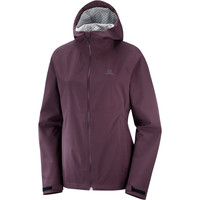 Salomon chaqueta impermeable mujer LA COTE FLEX 2.5L JKT W vista detalle