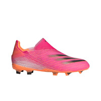 adidas botas de futbol niño cesped artificial X GHOSTED+ FG J lateral exterior