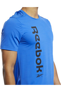 Reebok camiseta fitness hombre WOR AC GRAPHIC SS Q1 vista detalle