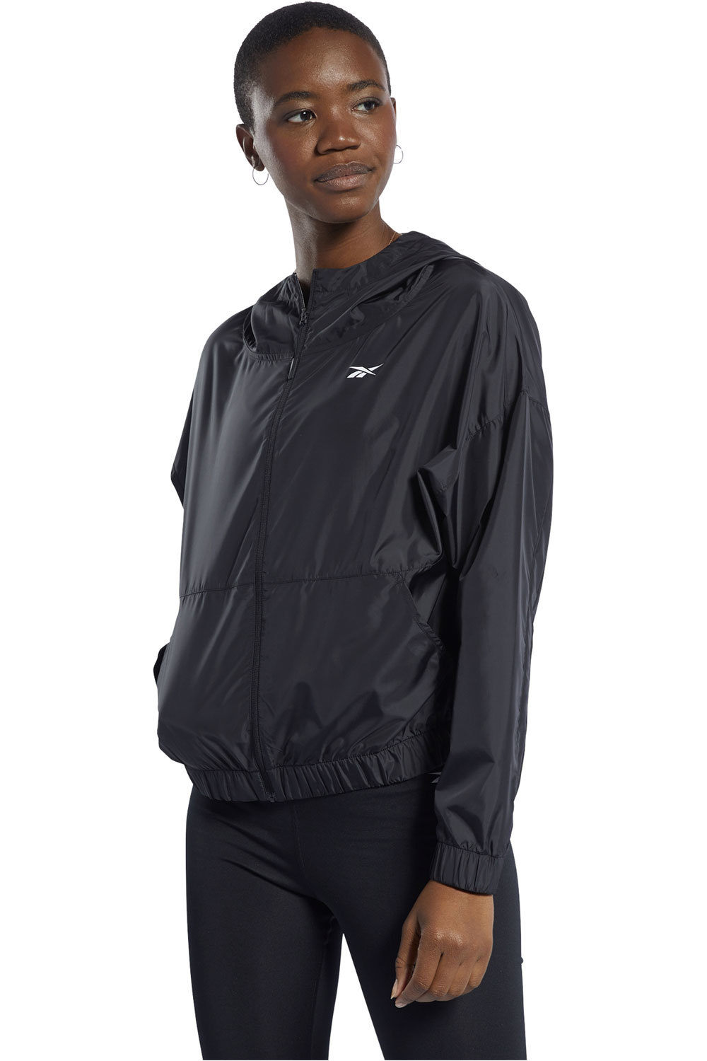 Reebok sudaderas deportivas mujer WOR COMM WOVEN JACKET vista frontal