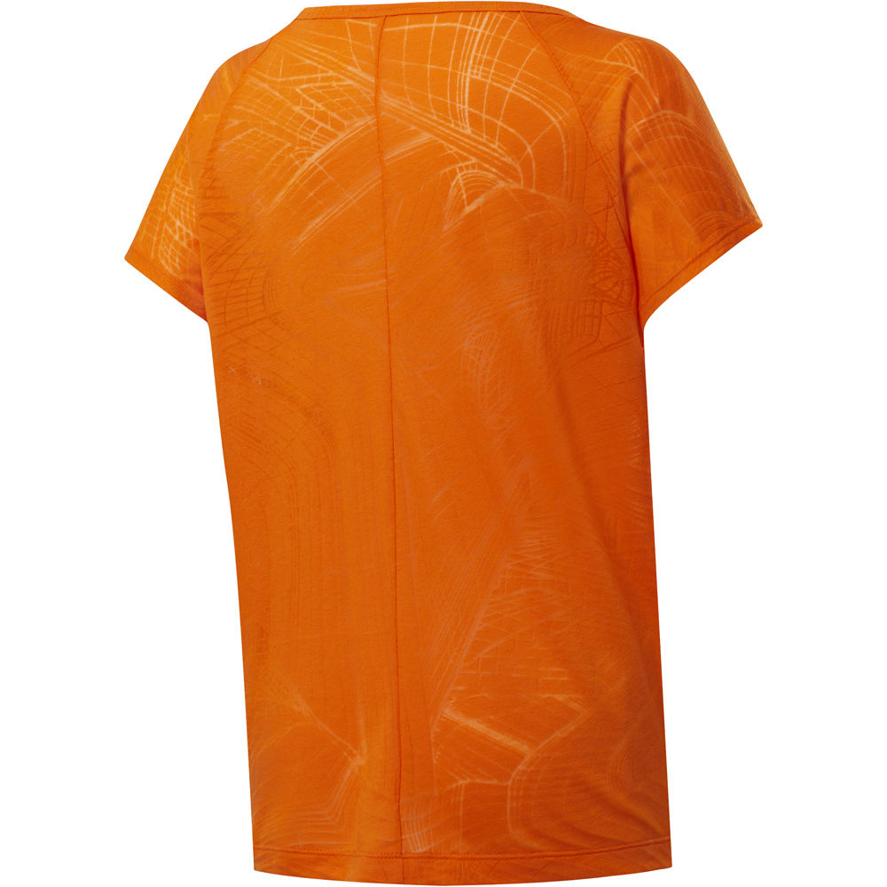 Reebok camisetas fitness mujer TS BURNOUT TEE 07