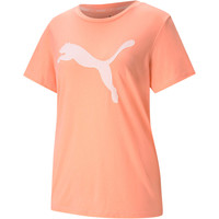 Puma camiseta manga corta mujer Evostripe Tee Apricot vista detalle