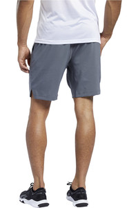 Reebok pantalón corto fitness hombre WOR COMM WOVEN SHORT vista trasera