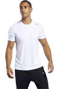 Reebok camiseta fitness hombre WOR COMM SS TECH TEE BL vista frontal