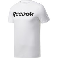 Reebok camiseta fitness hombre GS Reebok Linear Read Tee BL vista detalle