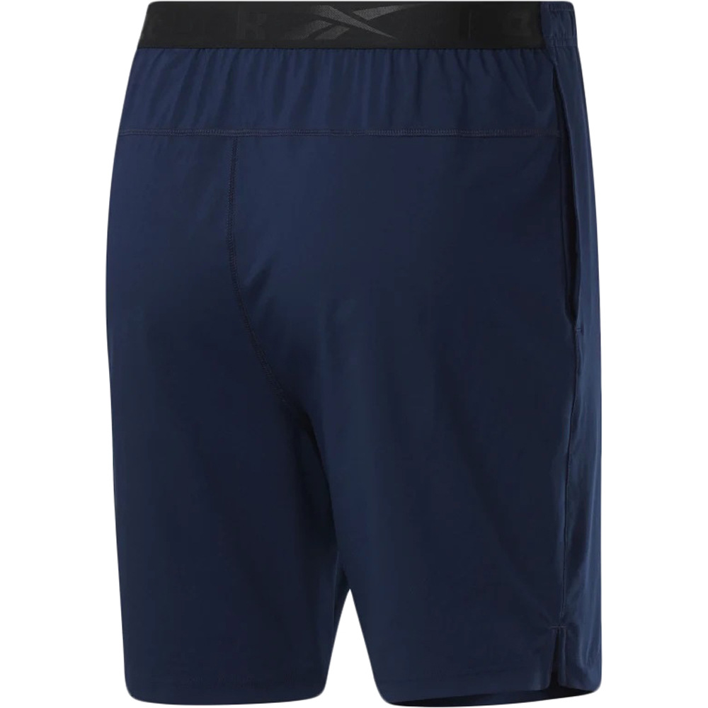 Reebok pantalón corto fitness hombre WOR COMM WOVEN SHORT vista trasera