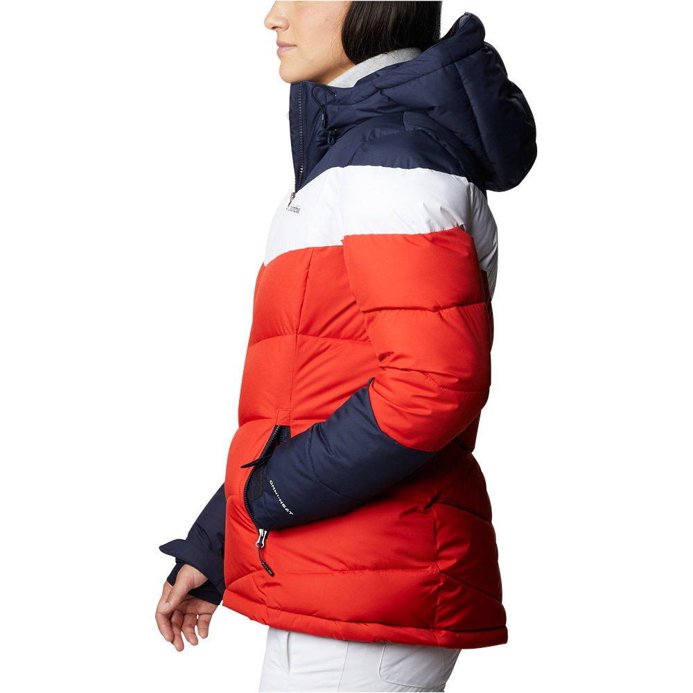 Columbia chaqueta esquí mujer Abbott Peak  Insulated Jacket vista detalle