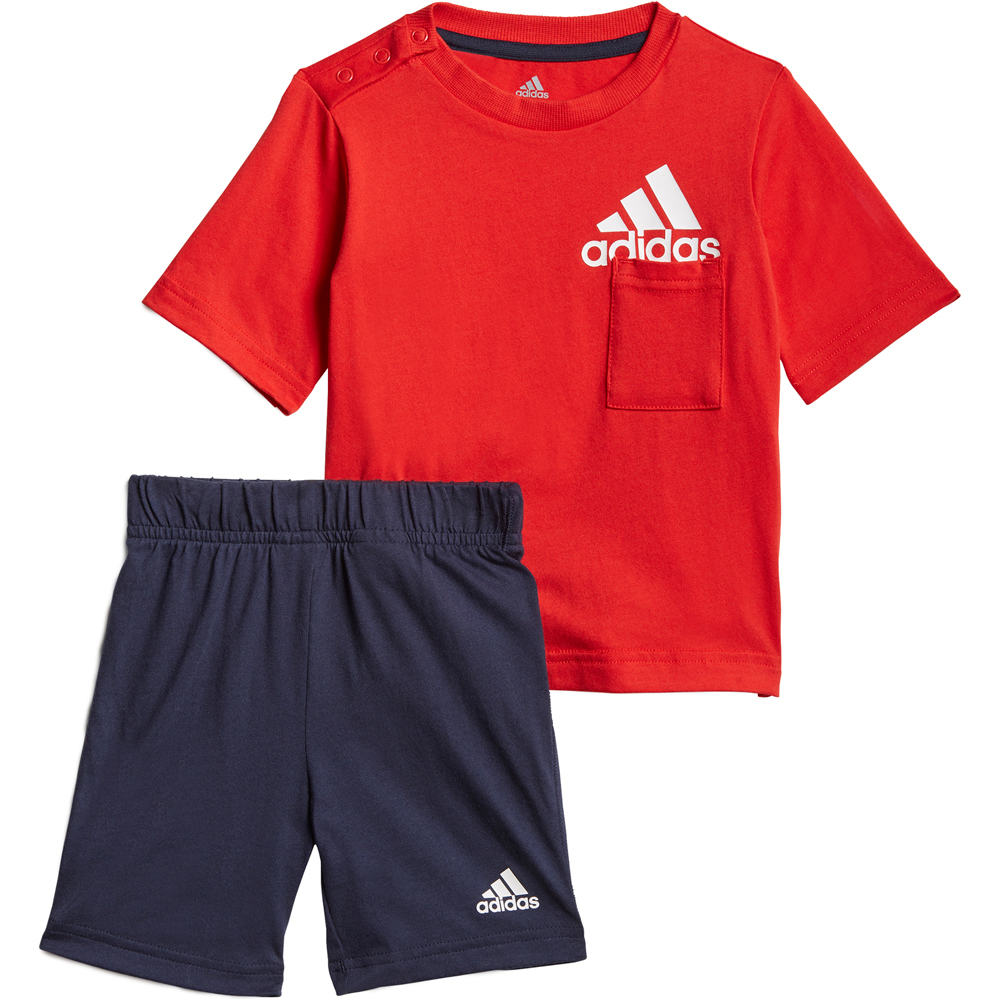 adidas conjunto bebé I BOS Sum  Set vista frontal