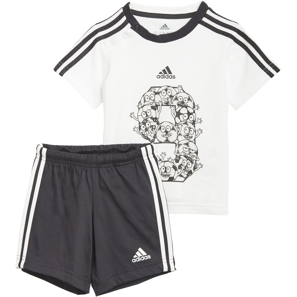 adidas conjunto bebé I LIL 3S SP SET vista frontal