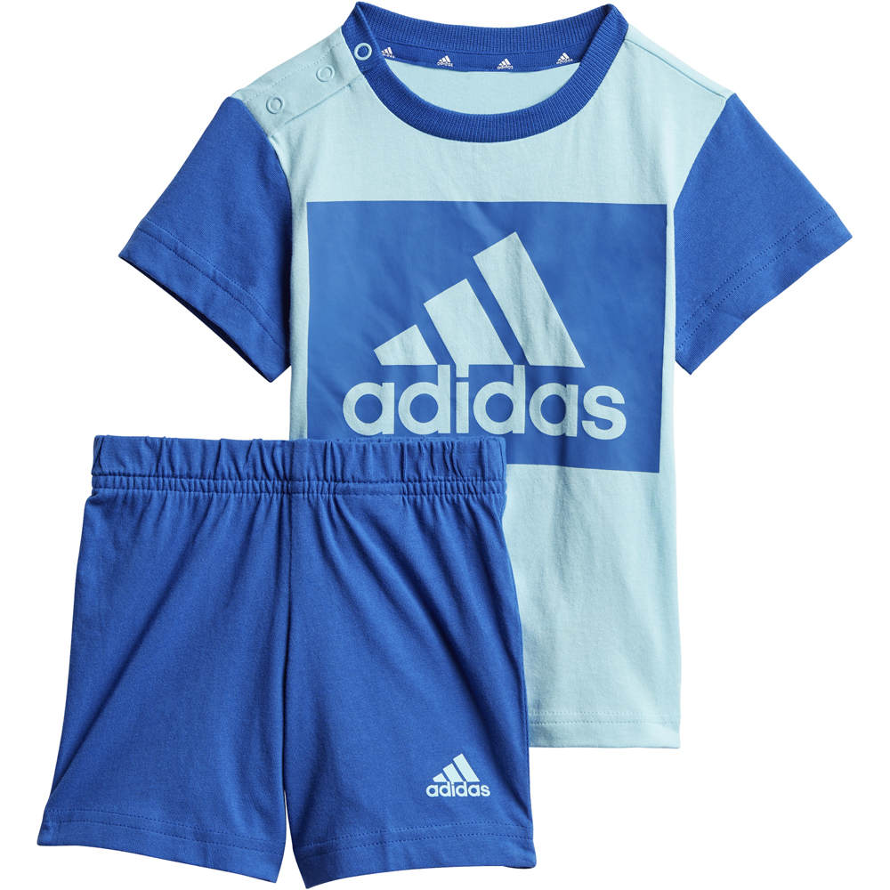 adidas conjunto bebé I BL T SET vista frontal