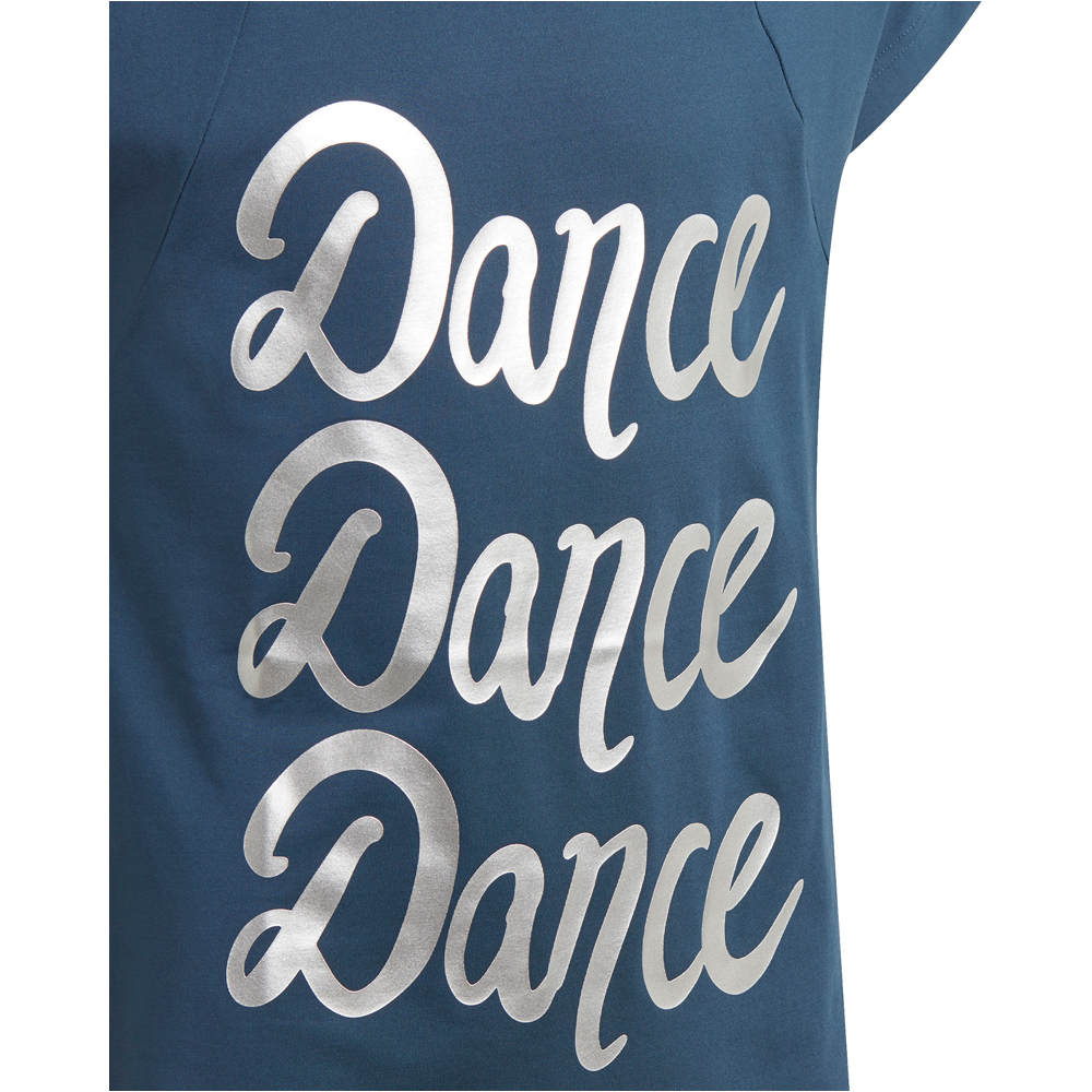 adidas camiseta manga corta niña G A.R. DanceTee vista detalle