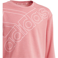 adidas sudadera niña G LOGO SWT vista detalle